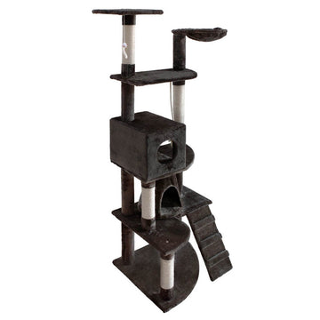 i.Pet Cat Tree 193cm Trees Scratching Post Scratcher Tower Condo House Furniture Wood i.Pet